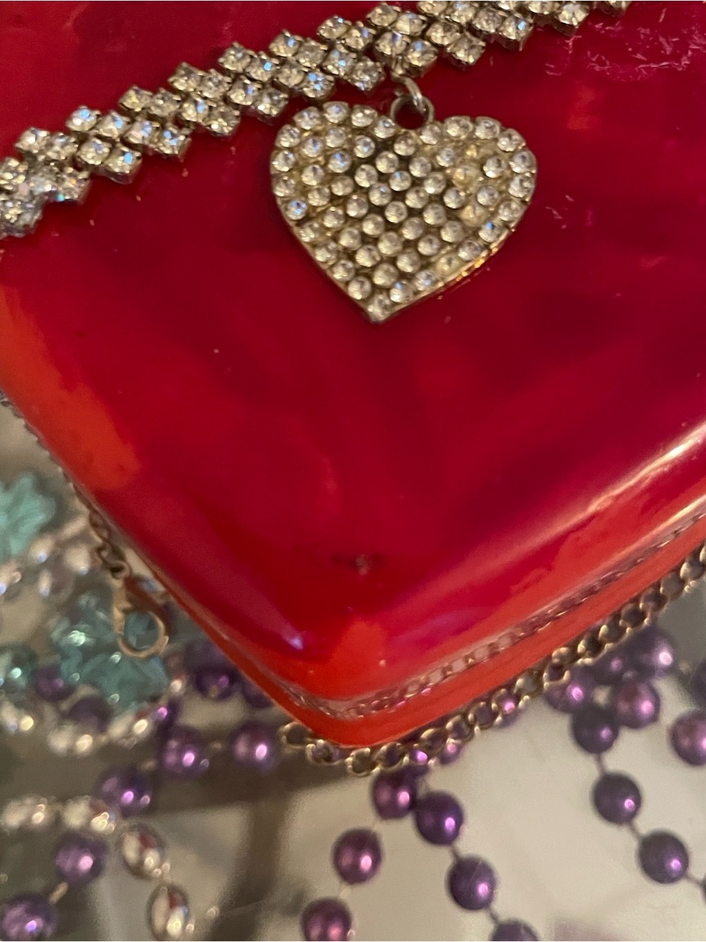 💜Bling Hearty❤️ Congratulatory Anklet